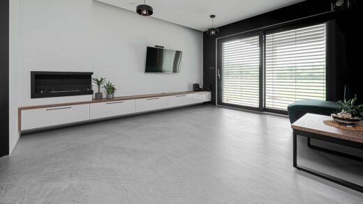 efekt betonu na podłodze